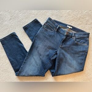 Eileen Fisher Women’s Size 6 Jeans Straight Leg Blue Medium Wash Denim